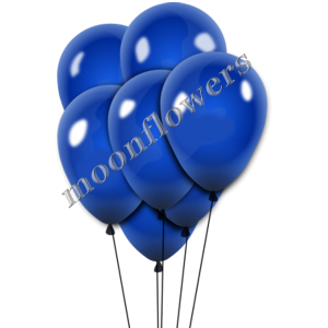 Гелиевые шары синие 1 шт