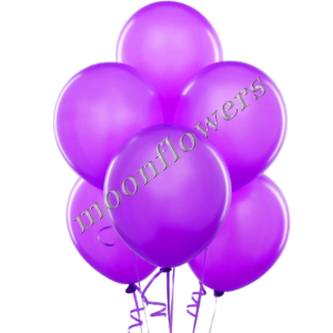Гелиевые шары фиолет. 1 шт